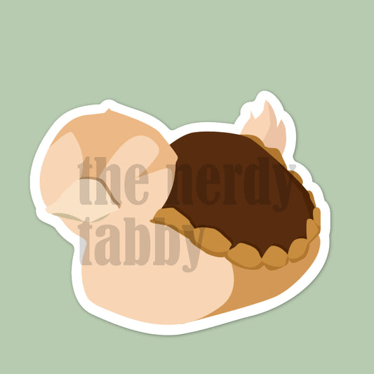 Turtle Duck Sticker