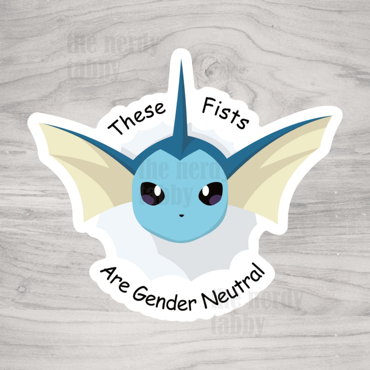 These Fists Are Gender Neutral Sticker