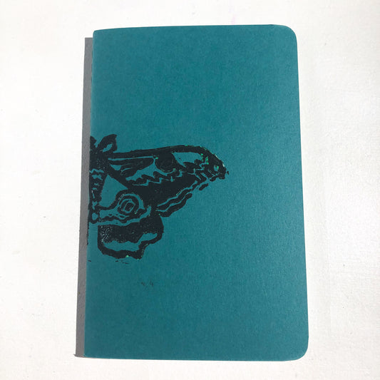 Black Moth Small Notebook