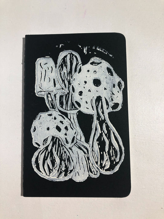 White Mushroom Small Notebook