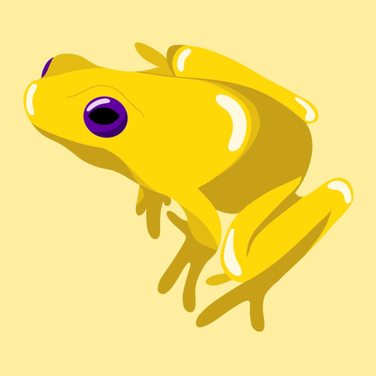 Butter Frog Print